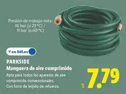 Lidl Parkside - manguera de aire comprimido oferta