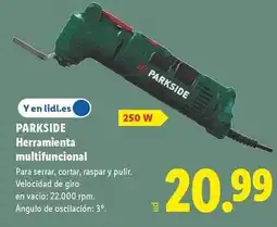 Lidl Parkside - herramienta multifuncional oferta