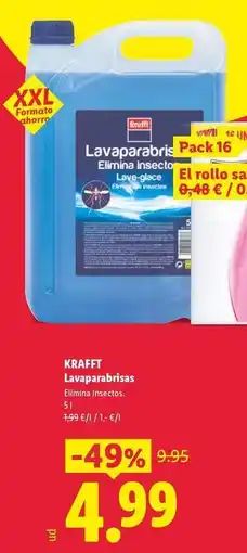 Lidl Kraft - lavaparabrisas oferta