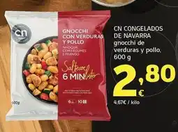 HiperDino Congelados de navarra - cn gnocchi de verduras y pollo oferta