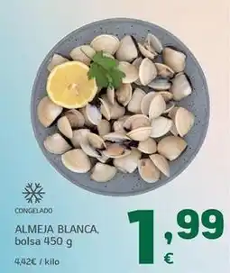 HiperDino Almeja blanca oferta
