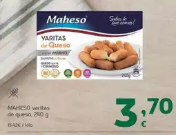 HiperDino Maheso - varitas de queso oferta