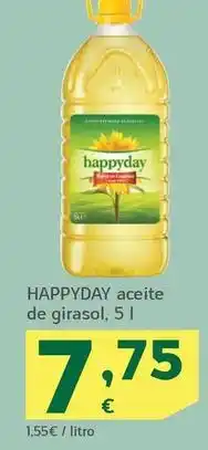 HiperDino Happyday - aceite de girasol oferta