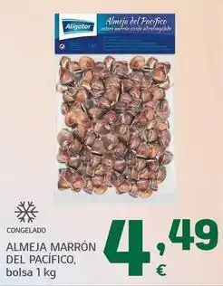 HiperDino Aligator - almeja marrón del pacífico oferta