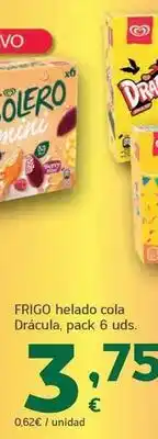 HiperDino Frigo - helado cola drácula oferta