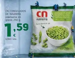 HiperDino Congelados de navarra - cn edamame en grano oferta