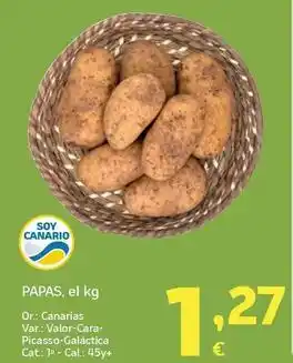 HiperDino Papas oferta