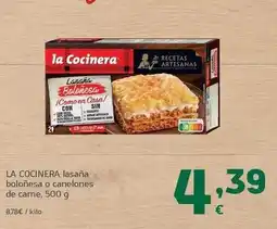 HiperDino La cocinera - lasana bolonesa o canelones de carne oferta