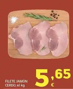 HiperDino Filete jamón cerdo oferta