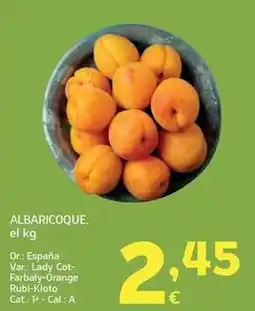 HiperDino Albaricoque oferta