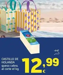 HiperDino Castillo de holanda - queso cabra oferta