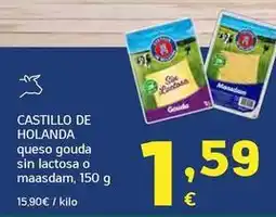 HiperDino Castillo de holanda - queso gouda sin lactosa o maasdam oferta