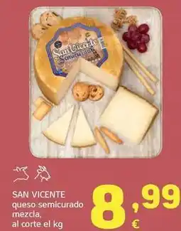 HiperDino San vicente - queso semicurado mezcla oferta