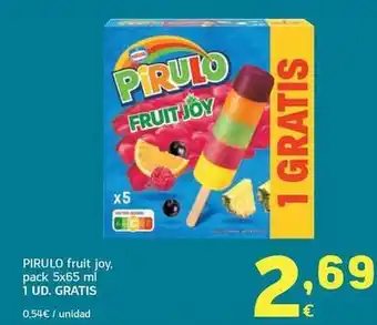 HiperDino Pirulo - fruit joy oferta
