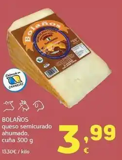 HiperDino Bolaños - queso semicurado ahumado cuna oferta