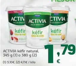 HiperDino Activia - kefir natural oferta