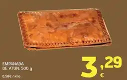 HiperDino Empanada de atun oferta