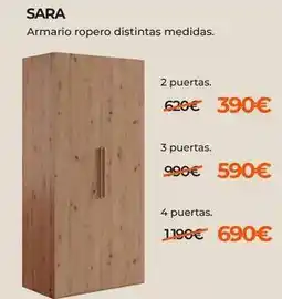 Hipermueble Sara - 4 puertas oferta