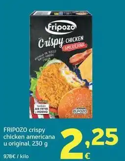 HiperDino Fripozo - crispy chicken americana u original oferta