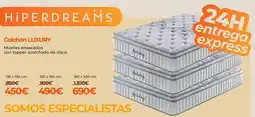 Hipermueble Luxury - colchón luxury oferta