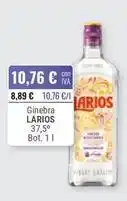 Cuevas Cash Larios - ginebra oferta