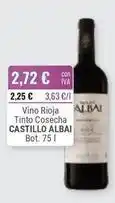 Cuevas Cash Castillo de albai - vino rioja tinto cosecha oferta