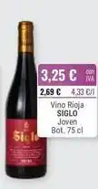 Cuevas Cash Siglo - vino rioja joven oferta
