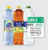 Cuevas Cash Font vella - agua toque oferta