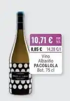 Cuevas Cash Paco & lola - vino albarino oferta