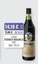 Cuevas Cash Fernet branca - licor oferta