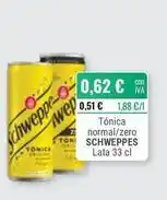 Cuevas Cash Schweppes - tónica normal oferta