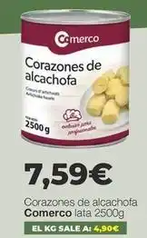Comerco Cash & Carry Comerco - corazones de alcachofa oferta