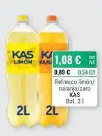 Cuevas Cash Kas - refresco limon/ naranja/ zero oferta