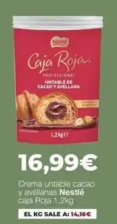 Comerco Cash & Carry Nestlé - crema untable cacao y avellanas oferta