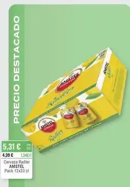 Cuevas Cash Amstel - cerveza radler oferta