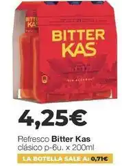 Comerco Cash & Carry Bitter kas - refresco clásico oferta