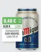 Cuevas Cash San miguel - cerveza 0,0 oferta