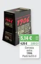 Cuevas Cash 1906 - cerveza extra oferta