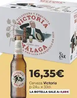 Comerco Cash & Carry Victoria - cerveza oferta