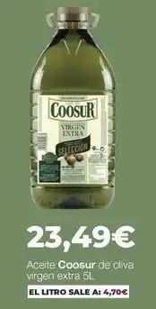 Comerco Cash & Carry Coosur - aceite de oliva virgen extra oferta