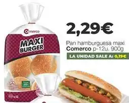 Comerco Cash & Carry Comerco - pan hamburguesa maxi oferta