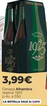 Comerco Cash & Carry Alhambra - cerveza reserva 1925 oferta