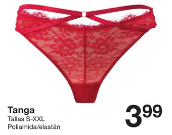 Zeeman Tanga Tallas S-XXL oferta