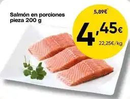 FROIZ Salmón en porciones oferta