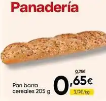 FROIZ Pan barra cereales oferta
