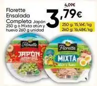 FROIZ Florette - ensalada completa japón oferta