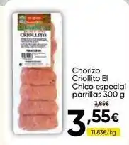 FROIZ El chico - chorizo criollito oferta