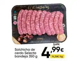 FROIZ Selecta - salchicha de cerdo oferta