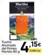 FROIZ Martiko - trucha ahumada del pirineo oferta