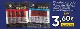 FROIZ Torre de núñez - chorizo curado oferta